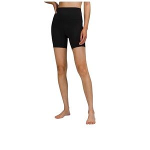 lululemon athletica Black Align Biker Shorts